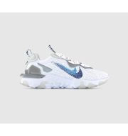 Nike React Vision Trainers White University Blue Deep Royal Blue