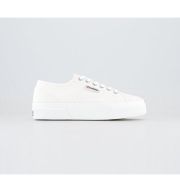 Superga 2740 Platform Trainers White