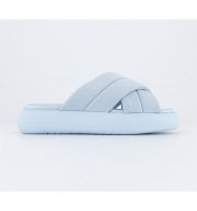 TOMS Mallow Crossover Slides Pastel Blue