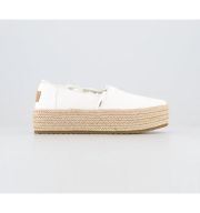 TOMS Valencia Espadrilles White