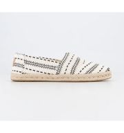 TOMS Alpargata Rope Slip Ons Natural Woven