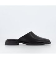 Vagabond Brittie Mules Black Leather