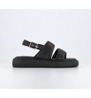 Vagabond Blenda 2 Strap Sandals Black Leather