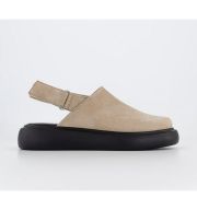 Vagabond Blenda Casual Sling Back Sandals Sand Nubuck