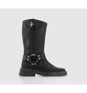 Vagabond Eyra Biker Boots Off Black