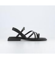 Vagabond Izzy Strappy Sandals Black