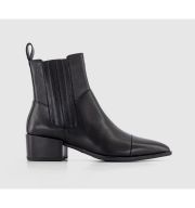 Vagabond Marja Pointed Toe Chelsea Boots Black