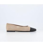 Vagabond Jolin Classic Ballet Flats Safari Black