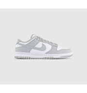 Nike Dunk Low Trainers White Grey Fog