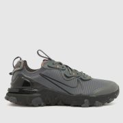 Nike dark grey react vision Youth trainers