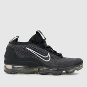 Nike black & white air vapormax 2021 fk Youth trainers