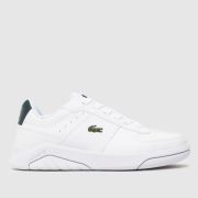 Lacoste white game advance Boys Youth trainers