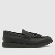 H BY HUDSON cato loafer shoes in black
