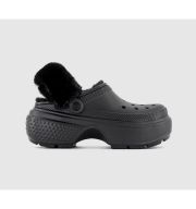 Crocs Stomp Lined Clogs Black