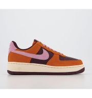 Nike Air Force 1 07 Trainers Magma Orange Elemental Pink