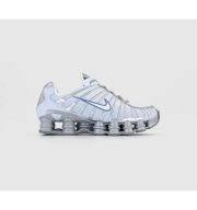 Nike Shox Tl Trainers Metalic Platinum Polar Blue