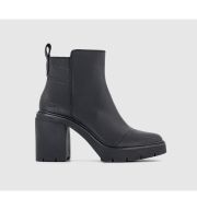 TOMS Rya Boots Black Leather