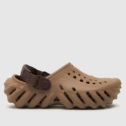 Crocs beige echo clog Junior sandals