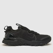 Nike black react vision Youth trainers