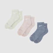 Nike multi ankle socks 3 pack