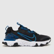 Nike black react vision Boys Youth trainers