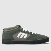 Etnies windrow vulc mid trainers in dark green