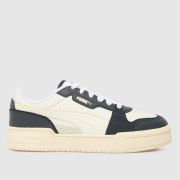 PUMA ca pro lux iii trainers in navy & stone