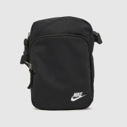Nike black & white heritage crossbody bag