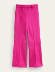 Chelsea Bi-stretch Trousers Pink Women Boden, Magenta