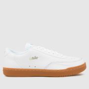 Nike court vintage premium trainers in white