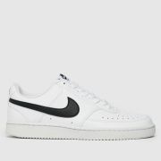 Nike court vision low better trainers in white & black