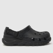 Crocs black duet max ii clog Youth sandals