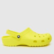 Crocs classic clog sandals in lime