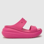 Crocs crush sandals in pink