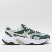 Nike al8 trainers in white & green