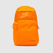 Nike orange elemental backpack