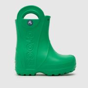 Crocs Green Handle It Rain Toddler Boots