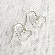 La Jewellery Recycled Silver Give me Some Honey Earrings