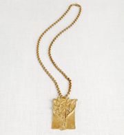 La Jewellery Recycled Brass Tatiana Necklace