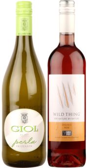 Perla Frizzante & Wild Thing Rose Wine Gift Set - Box of 2