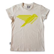 Silverstick Original Logo Organic Cotton Womens T-shirt - Stone