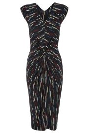 Nancy Dee Jessica Black Brush Strokes Dress