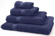 Natural Collection Organic Cotton Shower Towel - Navy