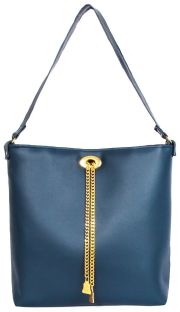 Wilby Drayton Navy Chain Tote