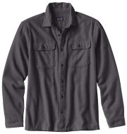 Patagonia Mens Fjord Flannel Shirt - Forge Grey