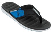 Rider Kids Malaga Thong Fabric Sandal - Navy