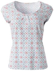 Nomads Organic Cotton Sleeveless Pyjama Top - Tile Print