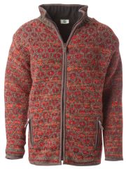 Women's Burghley Full Zip Jacket - Red