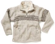 Men's Fort William Half Zip Jumper - Oatmeal