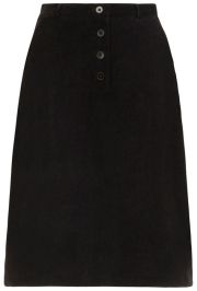 People Tree Uma Corduroy Skirt - Black